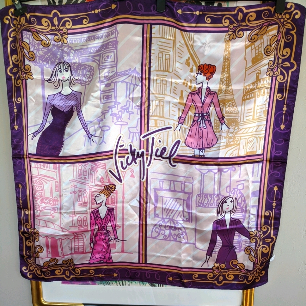 VICKY TIEL SCARF!